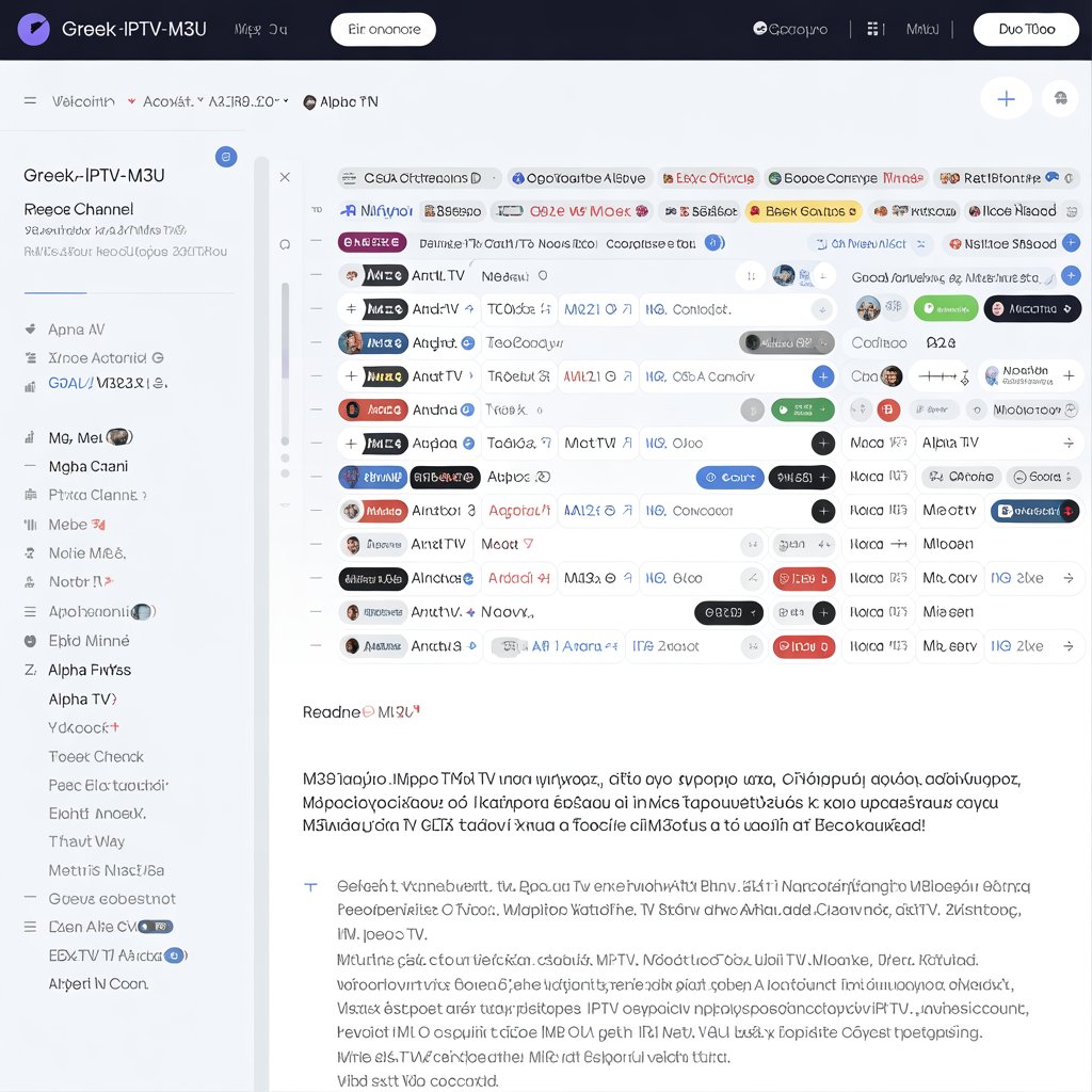 greek iptv m3u github