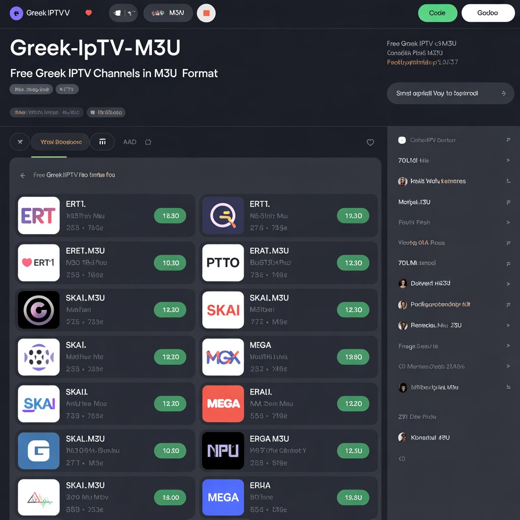 greek iptv m3u github